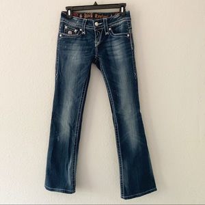 Rock Revival Jen Boot Cut Flare Leg Jeans 26